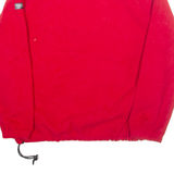 IZOD Fleece Mens Pullover Jacket Red XL