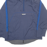 REEBOK Mens Anorak Jacket Blue L