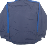 REEBOK Mens Anorak Jacket Blue L