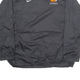 NIKE Oregon Football Mens Pullover Jacket Black L