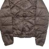 THE NORTH FACE Womens Quilted Jacket Brown S
