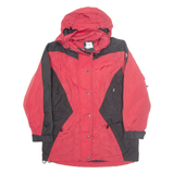 THE NORTH FACE Womens Ski Coat Red Hooded M