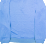 ADIDAS Mens Fleece Blue 1/4 Zip Tight Knit XL