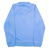 ADIDAS Mens Fleece Blue 1/4 Zip Tight Knit XL