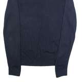 TED BAKER Mens Jumper Blue Tight Knit XL