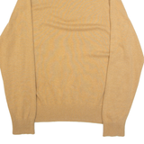 TOMMY HILFIGER Mens Jumper Beige 1/4 Zip Tight Knit XL