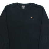 POLO RALPH LAUREN Mens Jumper Green Tight Knit XL