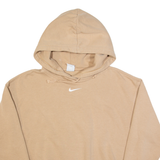 NIKE Oversized Womens Beige Hoodie XS
