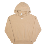 NIKE Oversized Womens Beige Hoodie XS