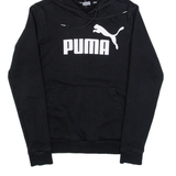 PUMA Womens Black Hoodie UK 6