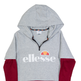 ELLESSE Womens Grey Hoodie UK 8