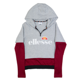 ELLESSE Womens Grey Hoodie UK 8