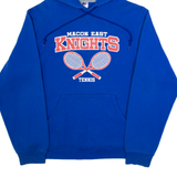 RUSSELL ATHLETIC Macon East Knights Tennis Mens Blue Hoodie USA S