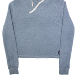 SUPERDRY Lightweight Oversized Womens Blue Hoodie XS