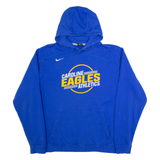 NIKE Caroline Eagles Athletics Mens Blue Hoodie USA XL