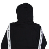 CHAMPION Cropped Womens Black Hoodie M