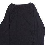 CALVIN KLEIN Mens Patterned Jumper Black Crazy Pattern Crew Neck Tight Knit M