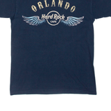 HARD ROCK CAFE Orlando Mens T-Shirt Blue USA S