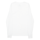 TOMMY HILFIGER Sleepwear Mens T-Shirt White Long Sleeve M