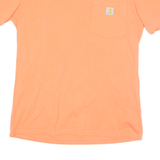 CARHARTT Loose Fit Womens T-Shirt Pink M