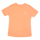 CARHARTT Loose Fit Womens T-Shirt Pink M