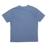 CARHARTT Tall Mens T-Shirt Blue 2XL