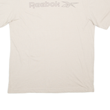REEBOK Mens T-Shirt Green L