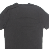 CALVIN KLEIN Mens T-Shirt Black V-Neck M