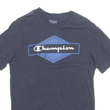 CHAMPION Mens T-Shirt Blue M