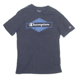 CHAMPION Mens T-Shirt Blue M