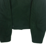 Womens Blazer Jacket Green Wool S