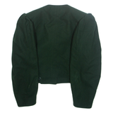 Womens Blazer Jacket Green Wool S