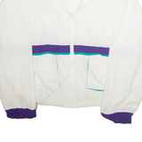 SOLAR ECLIPSE Mens Track Jacket White 2XL