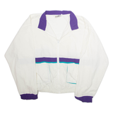 SOLAR ECLIPSE Mens Track Jacket White 2XL