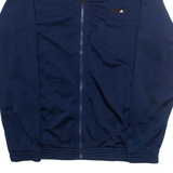 ADIDAS Mens Shell Jacket Blue M