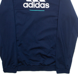 ADIDAS Mens Shell Jacket Blue M