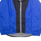 NIKE Mens Track Jacket Blue L