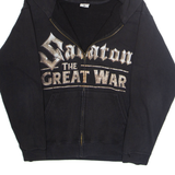 Mens Jacket Black Hooded S