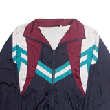 LETS JET Mens Sherpa Lined Denim Jacket Blue Nylon XL