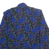 EASTEX Womens Jacket Blue Floral M