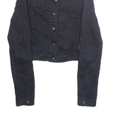 PUMA Womens Denim Jacket Beige S