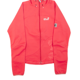 JACK WOLFSKIN Womens Jacket Red Hooded UK 12