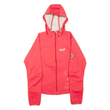 JACK WOLFSKIN Womens Jacket Red Hooded UK 12