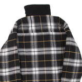 WORKER Mens Lumberjack Jacket Black Check M