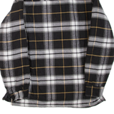 WORKER Mens Lumberjack Jacket Black Check M