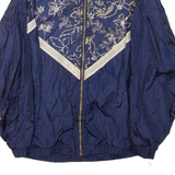 SLADE Mens Jacket Blue Nylon L