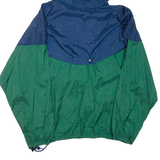 REEBOK Mens Anorak Jacket Green Hooded L