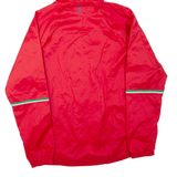 ADIDAS 2017 UEFA Champions League Final Mens Rain Jacket Red Hooded L