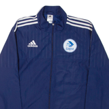 ADIDAS Mens Track Jacket Blue L