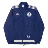 ADIDAS Mens Track Jacket Blue L